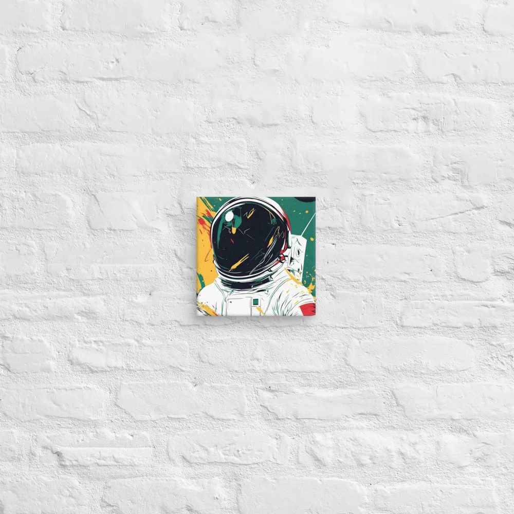 Galactic Explorer: A Modern Odyssey | Canvas | 8″×8″