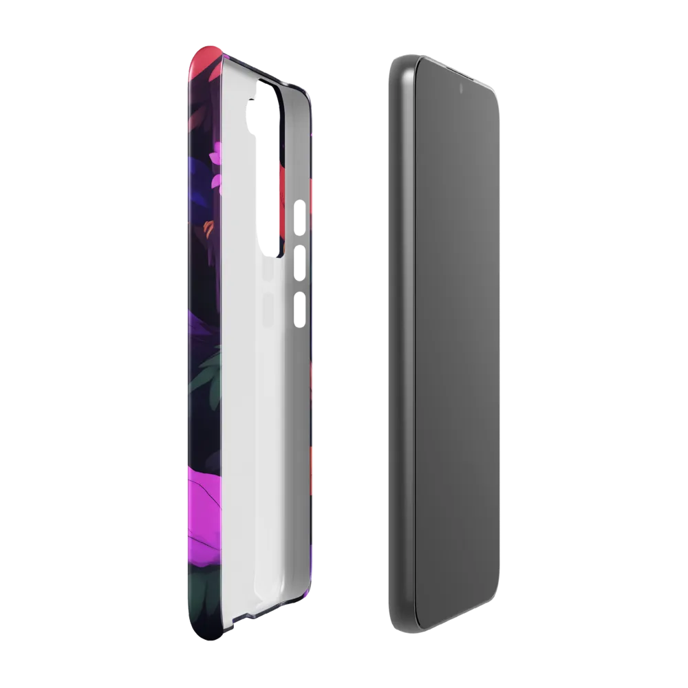 Tropical Parrot Playground | Phone Case |  S22 Plus | Snap Case | Glossy