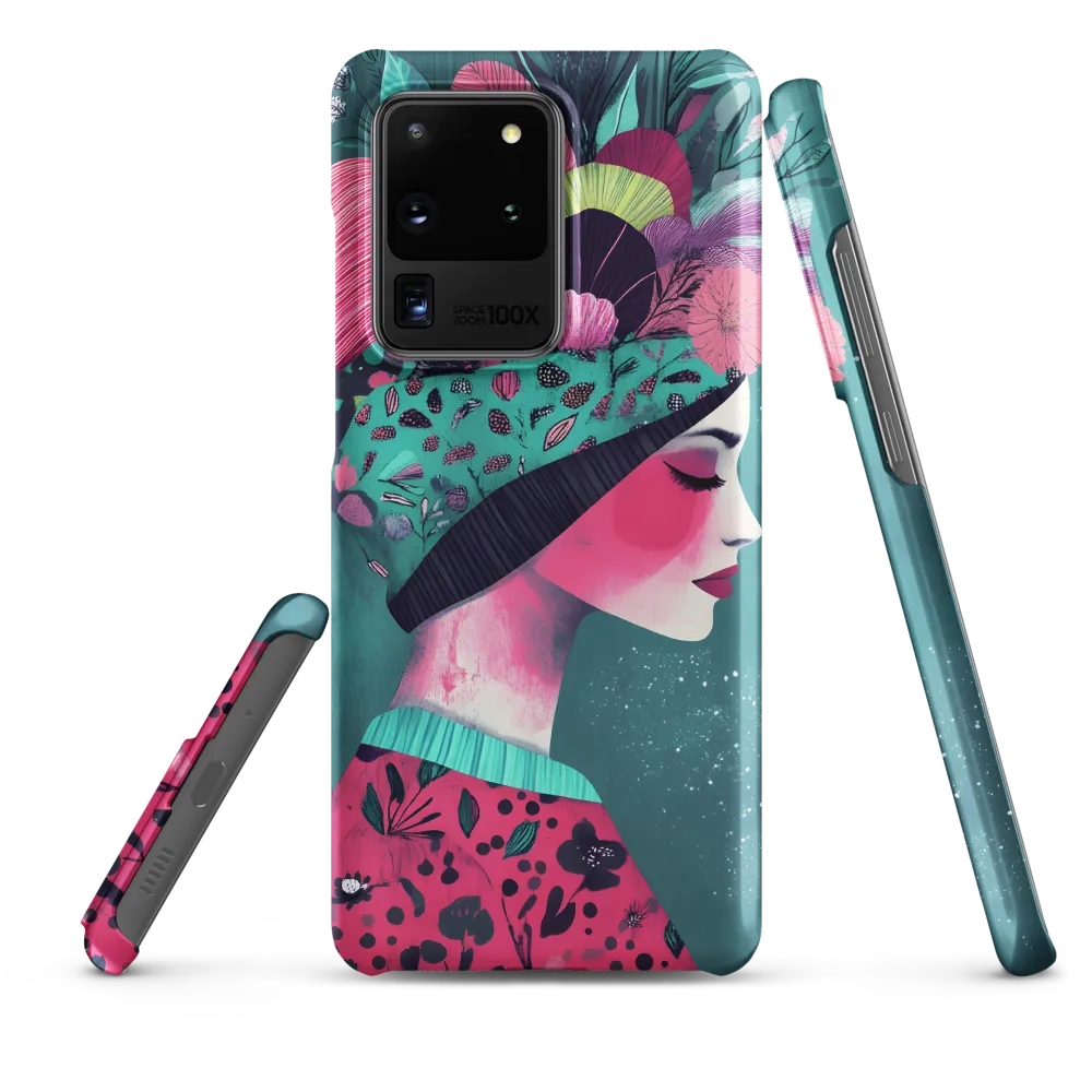 Whimsical Floral Portrait