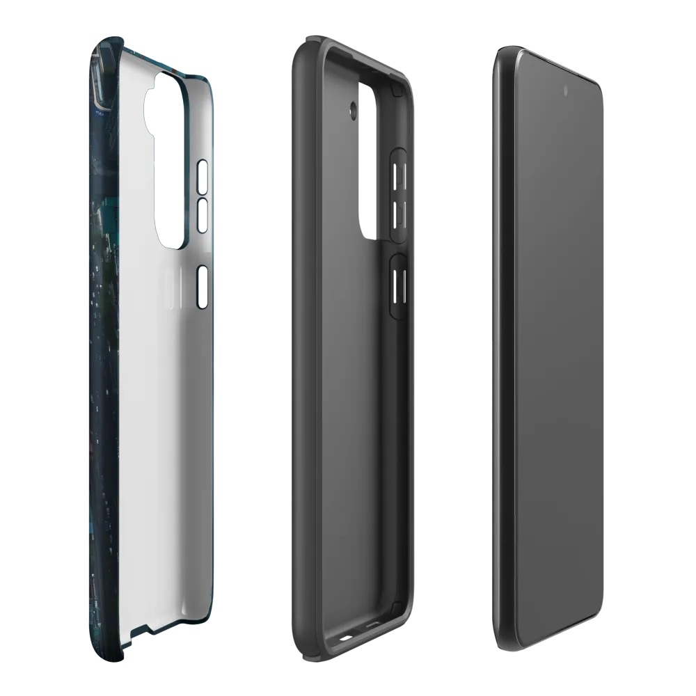 Urban Echoes Above the Waves | Phone Case |  S21 Plus | Tough Case | Matte