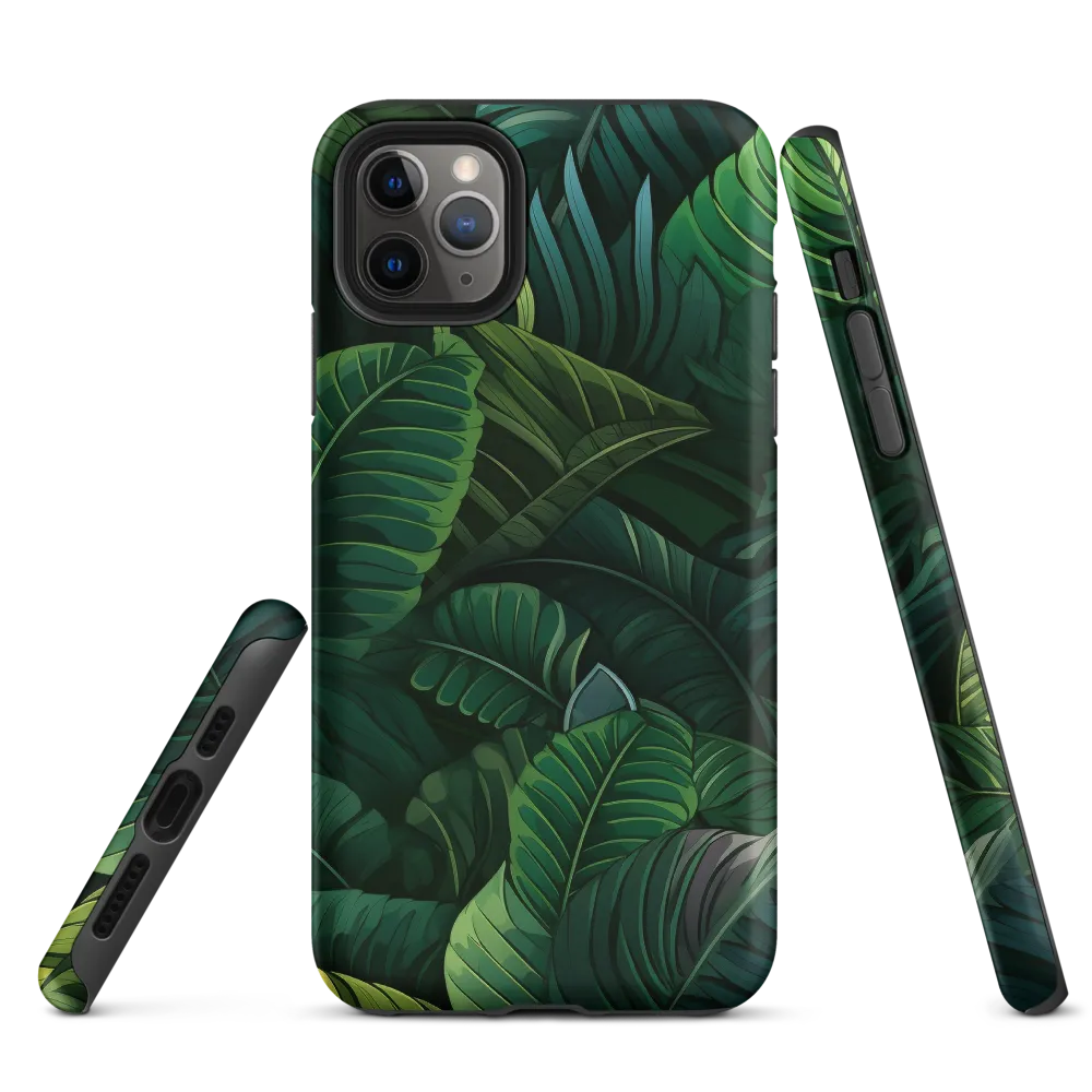 Lush Canopy: A Tropical Foliage Study