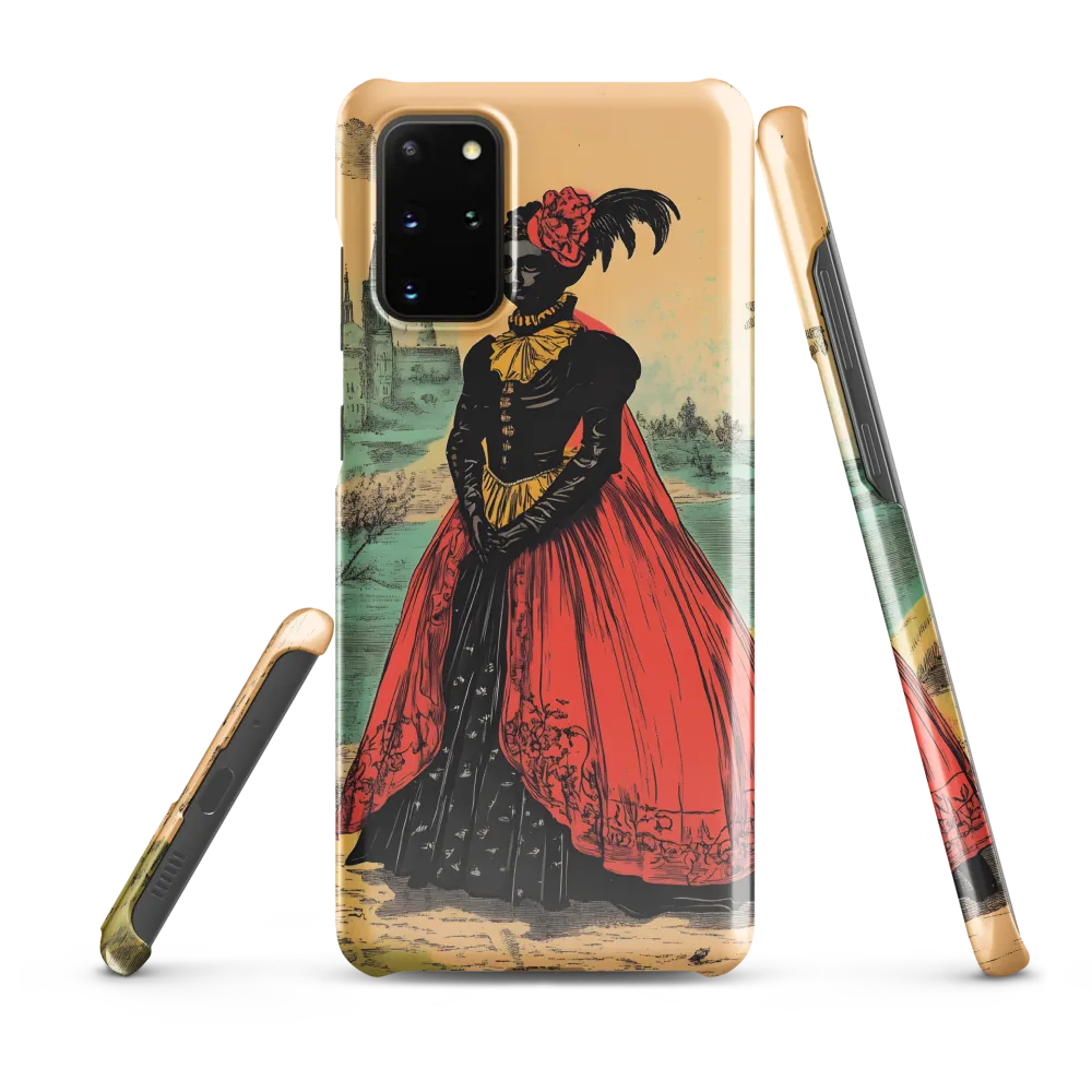 Elegance in Red and Gold