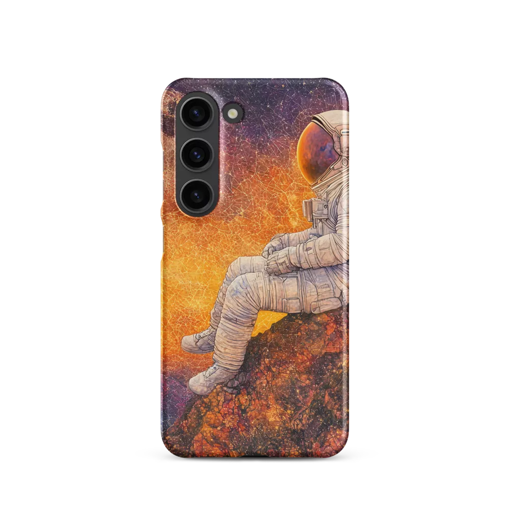 Cosmic Contemplation | Phone Case |  S23 | Snap Case | Matte