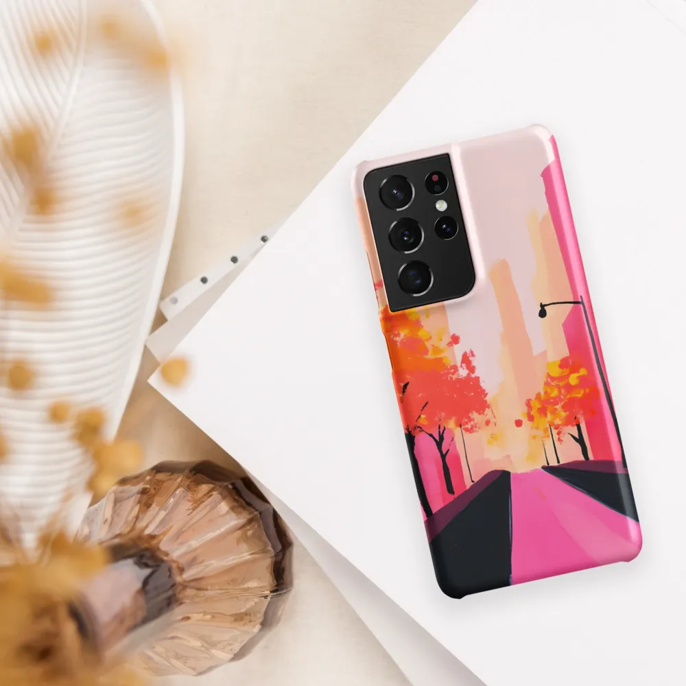 Autumn Serenity in the City | Phone Case |  S21 Ultra | Snap Case | Matte