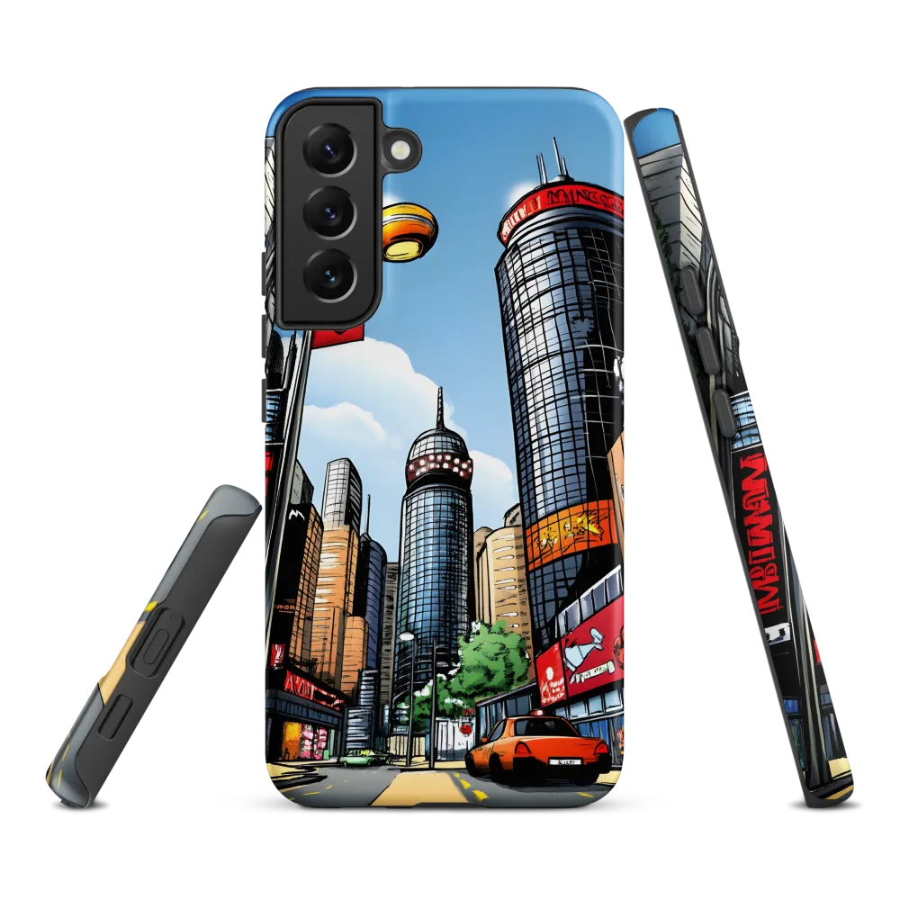 Urban Pulse: A Comic Cityscape