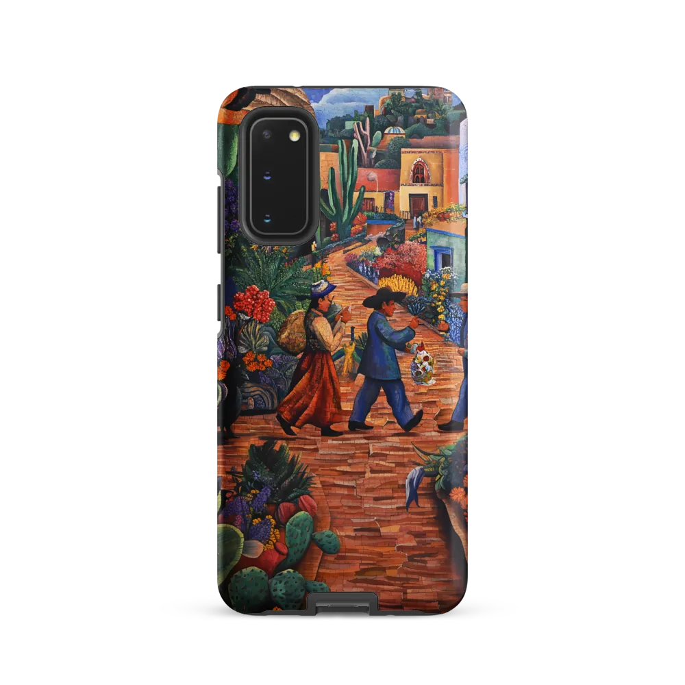 A Mosaic Journey Through Colorful Landscapes