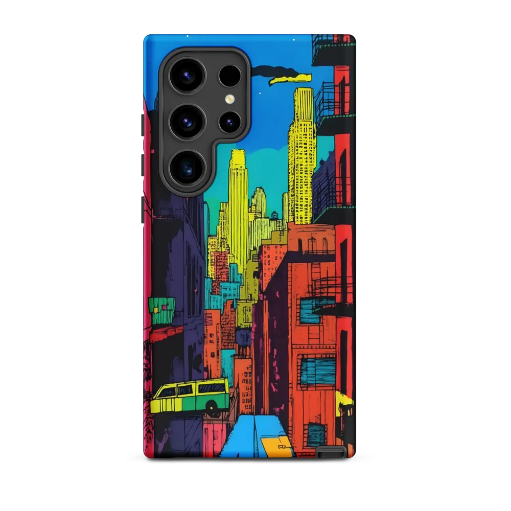 Urban Vibrance: A Pop Art Cityscape