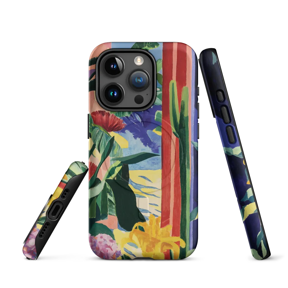 Lush Botanical Reverie | Phone Case |  15 Pro | MagSafe® Tough Case | Matte