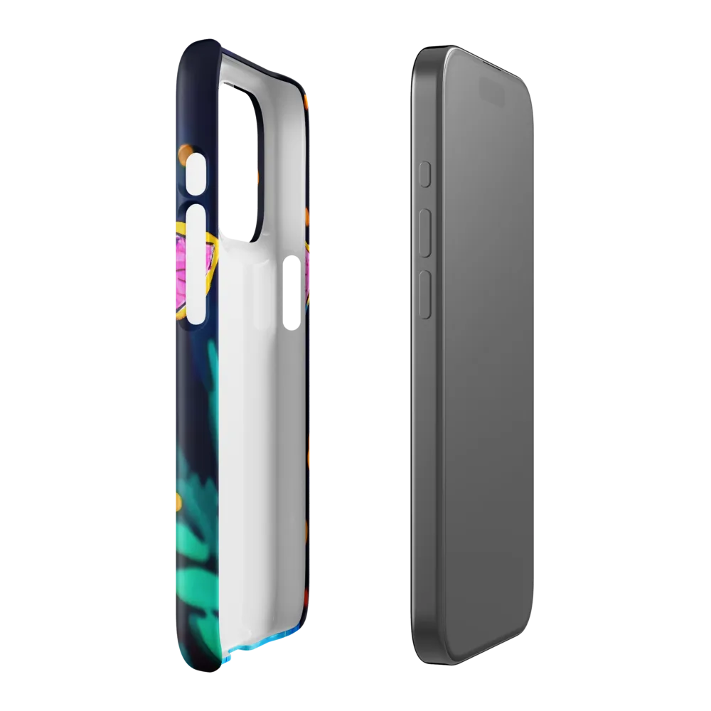 Whimsical Giraffe in Vibrant Colors | Phone Case |  15 Pro | Snap Case | Glossy