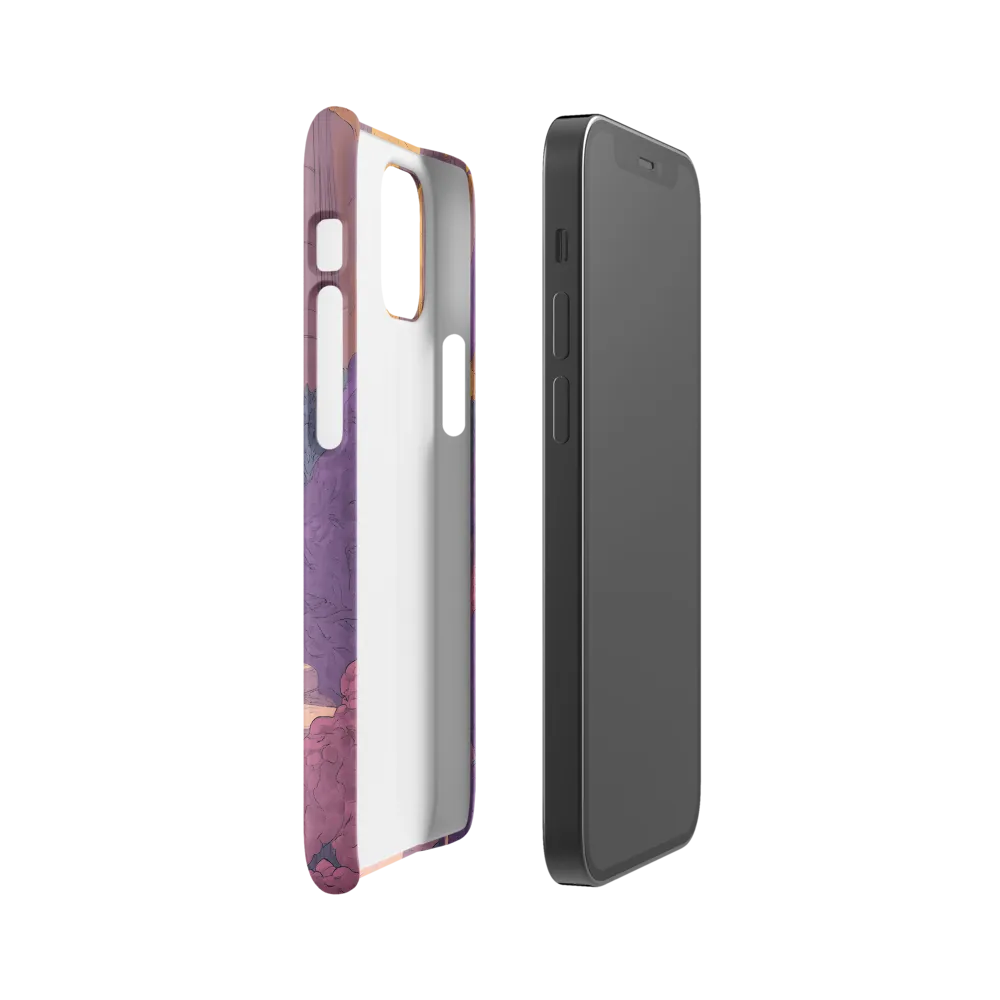 Journey into the Light | Phone Case |  12 Mini | Snap Case | Matte