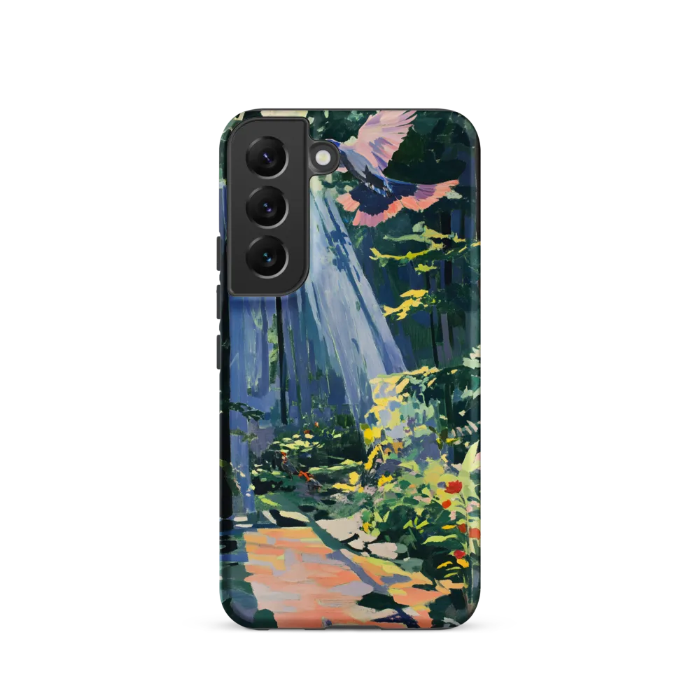Flight of Light: A Serene Forest