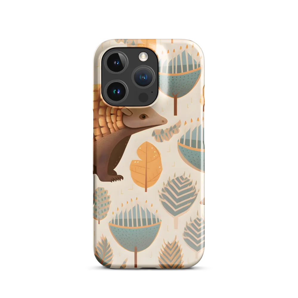Pangolins in a Whimsical Habitat | Phone Case |  16 Pro | Snap Case | Glossy