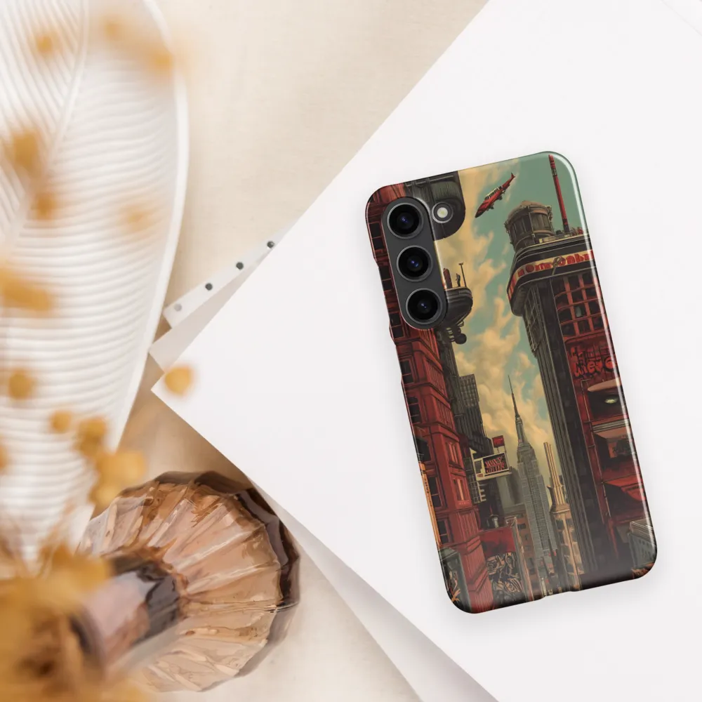 A Glimpse of Tomorrow: Urban Ambition | Phone Case |  S23 Plus | Snap Case | Glossy