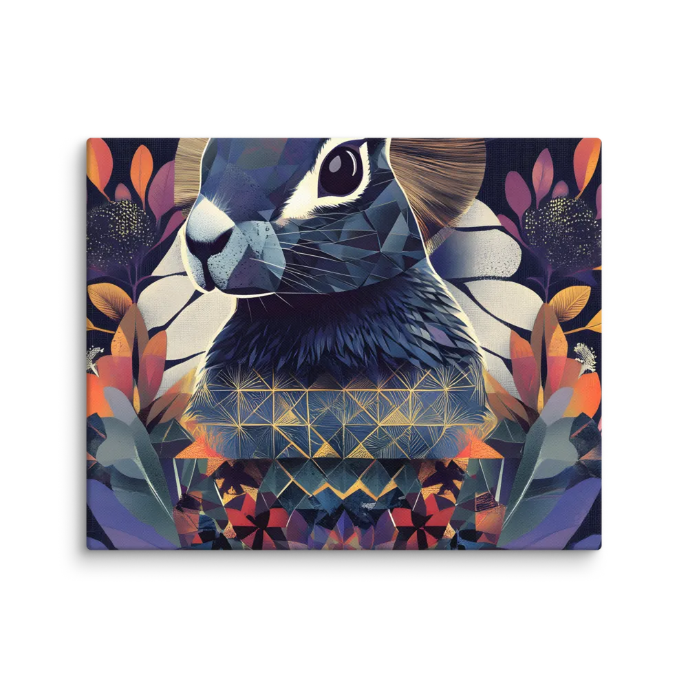 Ethereal Bunny: A Geometric Wonderland