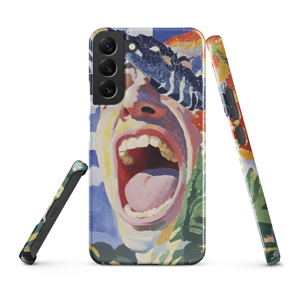 The Echo of Anguish | Phone Case |  S22 Plus | Snap Case | Glossy