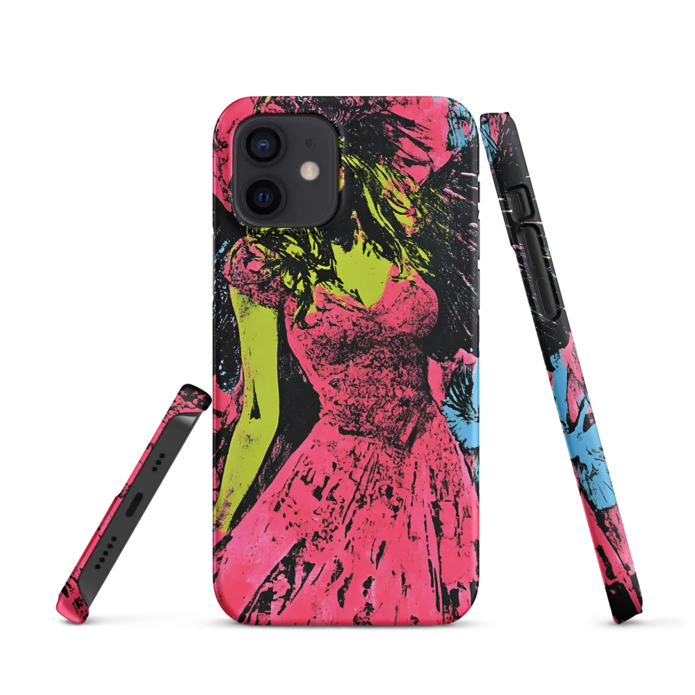 Mystical Angel in Neon Dreams