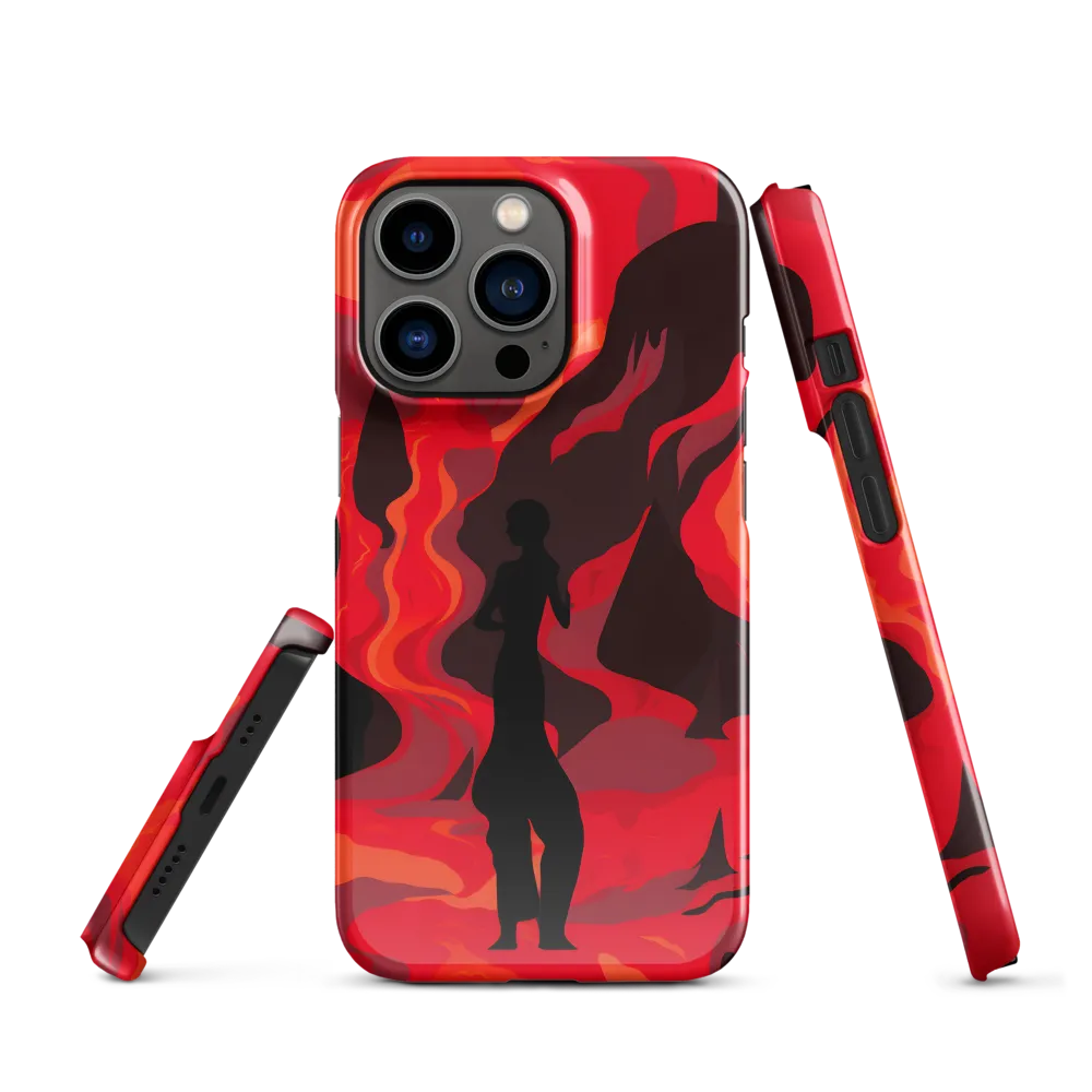 Inferno's Embrace | Phone Case |  13 Pro | Snap Case | Glossy