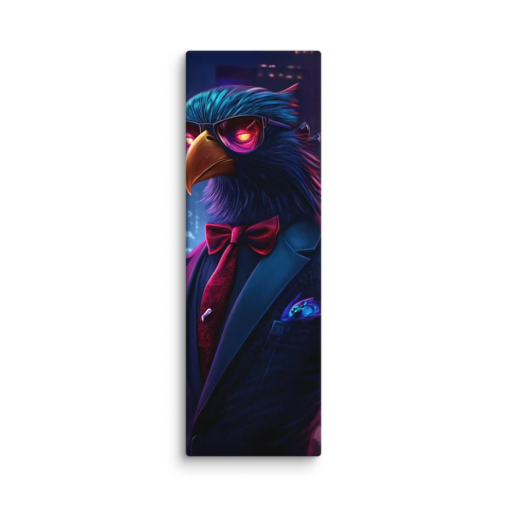The Dapper Avian | Canvas | 20″×60″