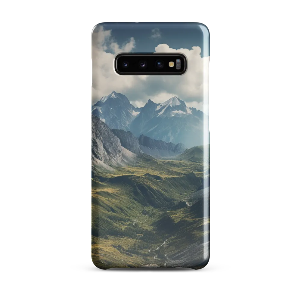 Serenity in the Mountains | Phone Case |  S10 Plus | Snap Case | Glossy