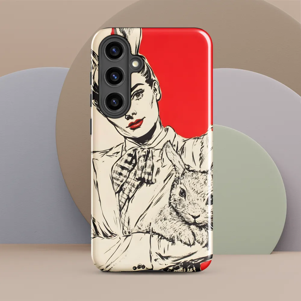 Whimsical Elegance: The Rabbit Lady