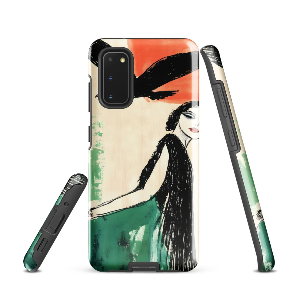 Elegance in Flight | Phone Case |  S20 | Tough Case | Glossy