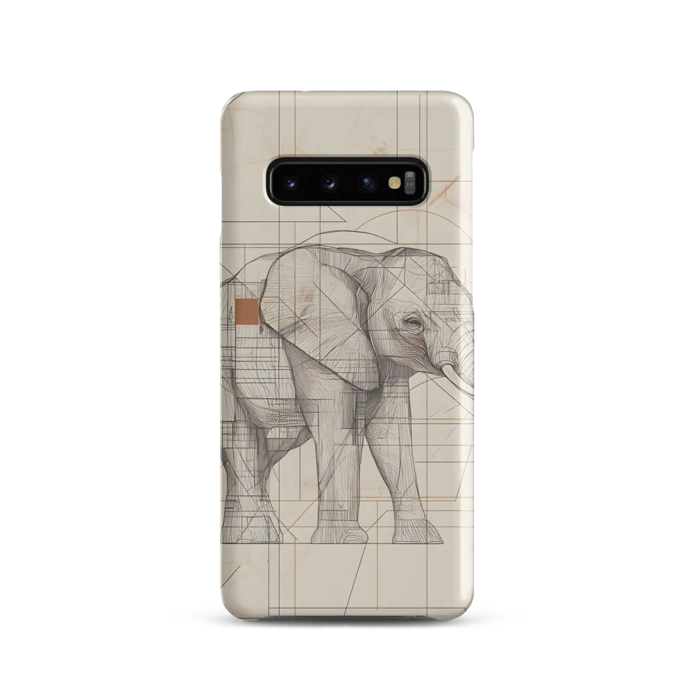 Geometric Elegance: The Steel Elephant
