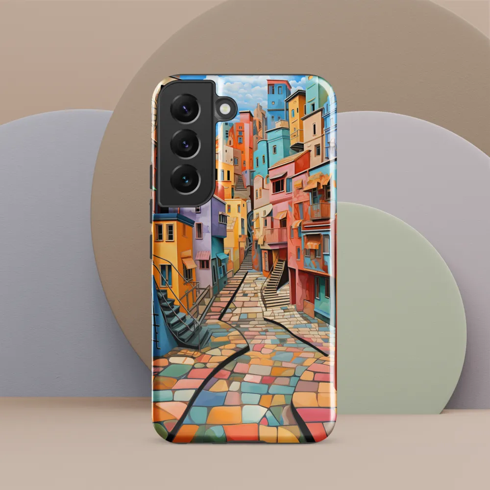 Vibrant Cityscape: A Kaleidoscope of Colors