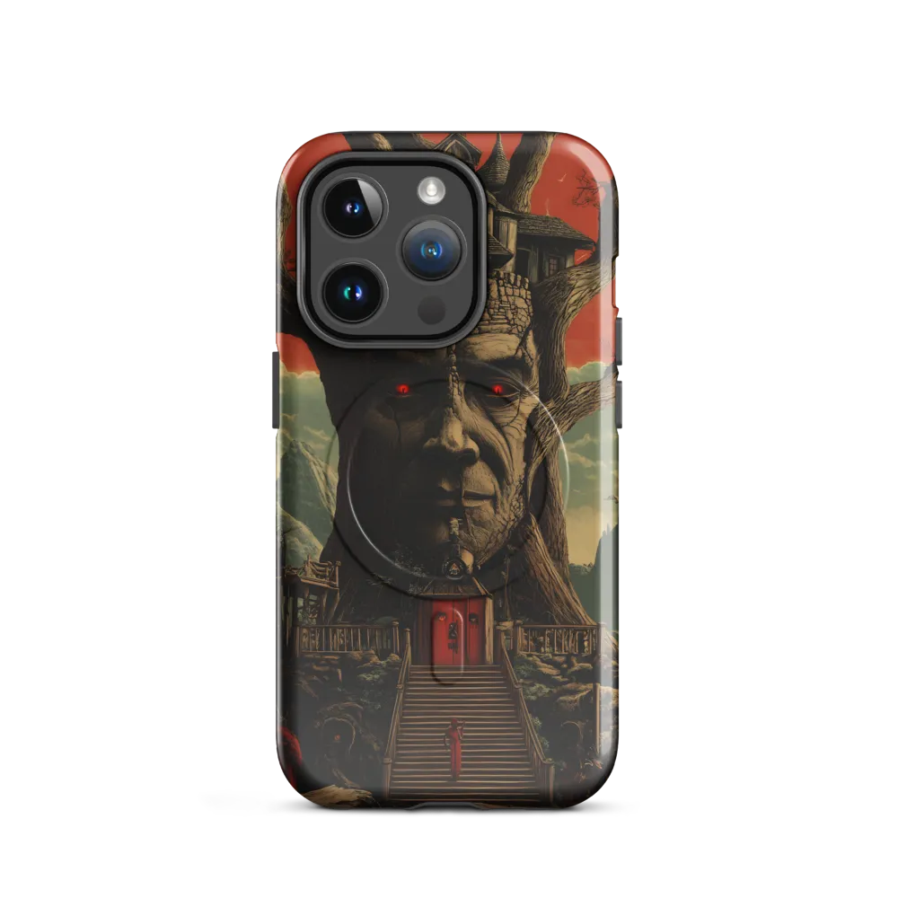 The Enigmatic Guardian of the Grove | Phone Case |  14 Pro | MagSafe® Tough Case | Glossy