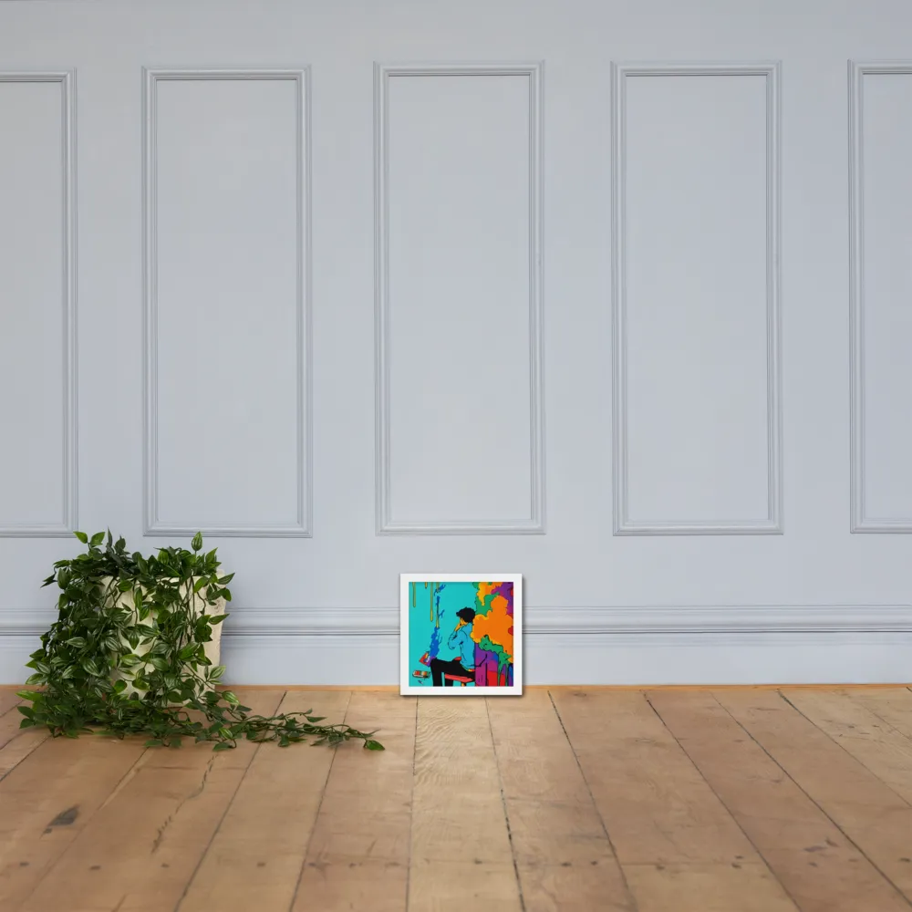 The Artist Within | Poster with White Frame | 10″×10″