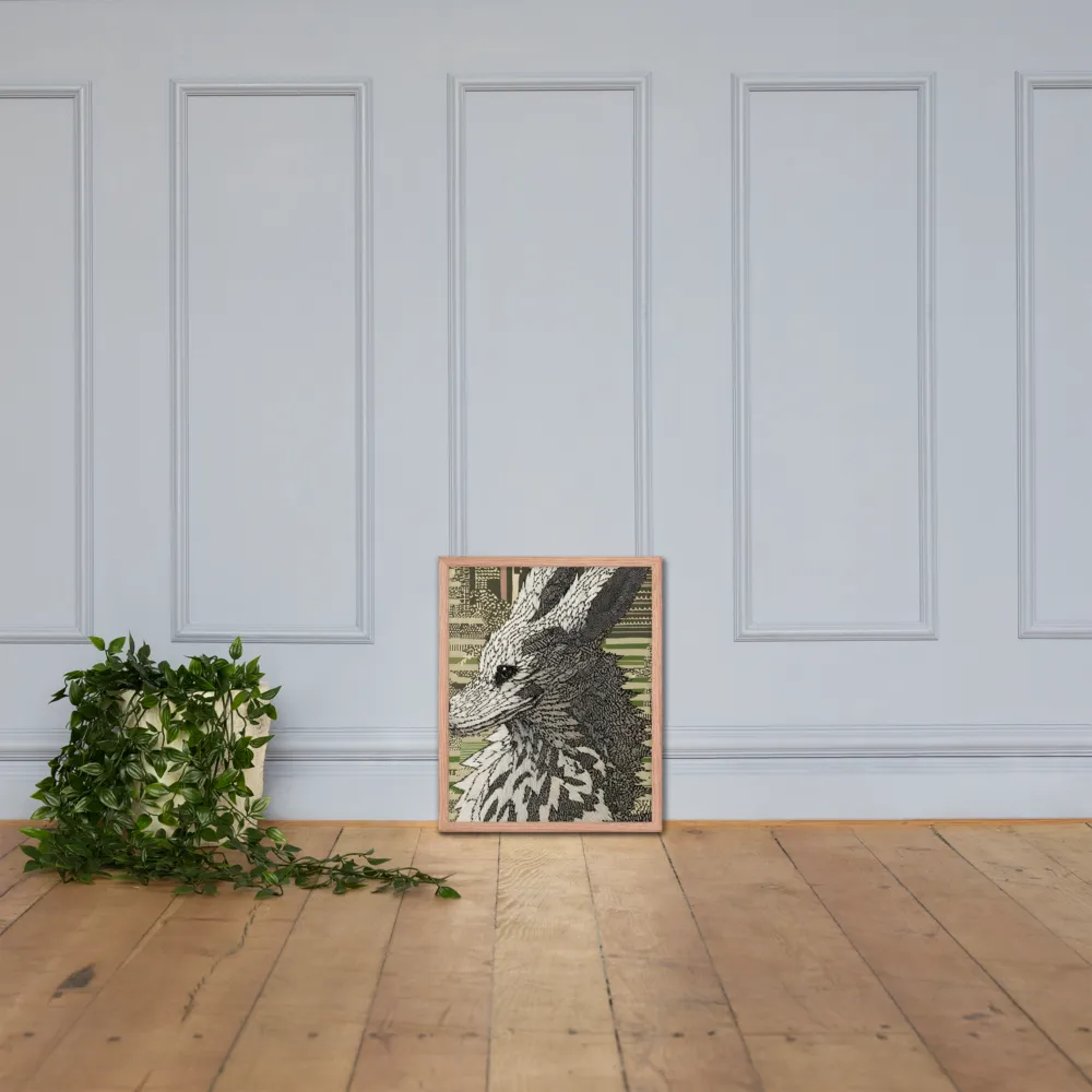 Reflections of the Forest | Poster with Red oak Frame | 16″×20″