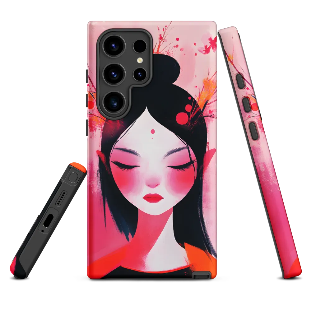 Serenity in Pink | Phone Case |  S24 Ultra | Tough Case | Matte