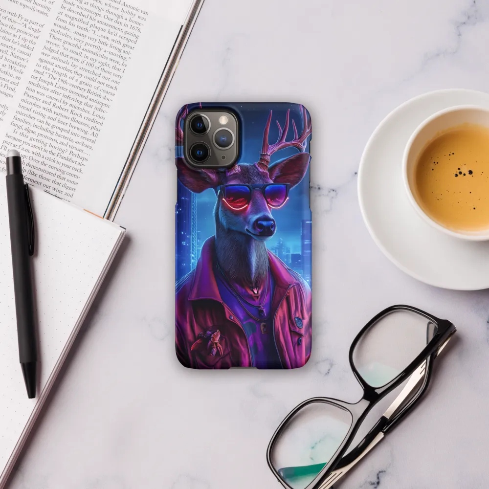 Urban Serenade: The Cool Deer | Phone Case |  11 Pro | Snap Case | Matte
