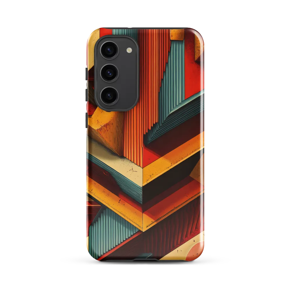 Geometric Harmony | Phone Case |  S23 Plus | Tough Case | Glossy