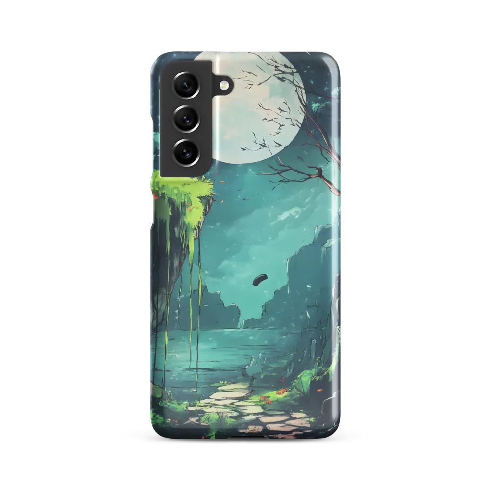 Moonlit Serenity: A Fantastical Landscape
