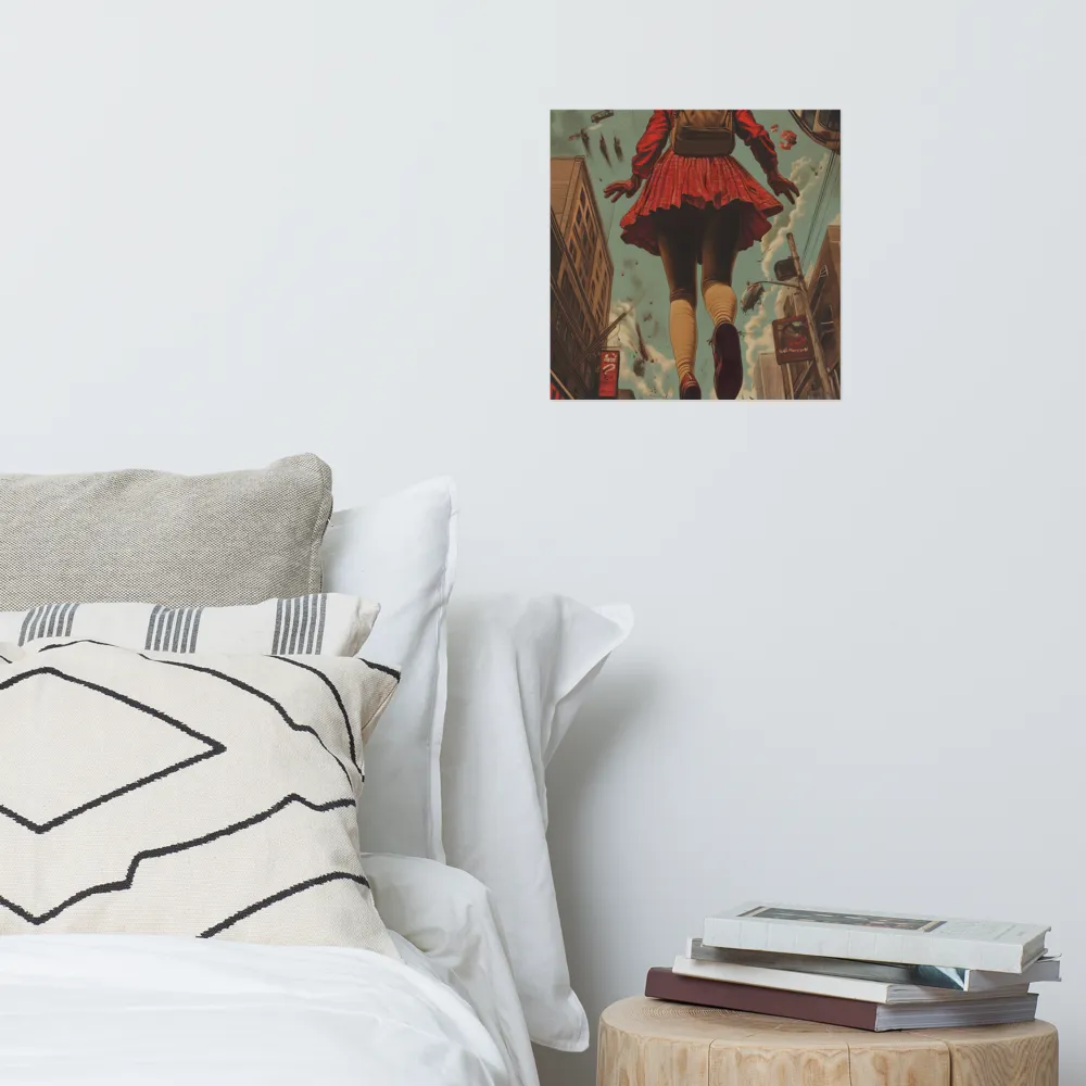 Flight of the Urban Dreamer | Poster | 14″×14″