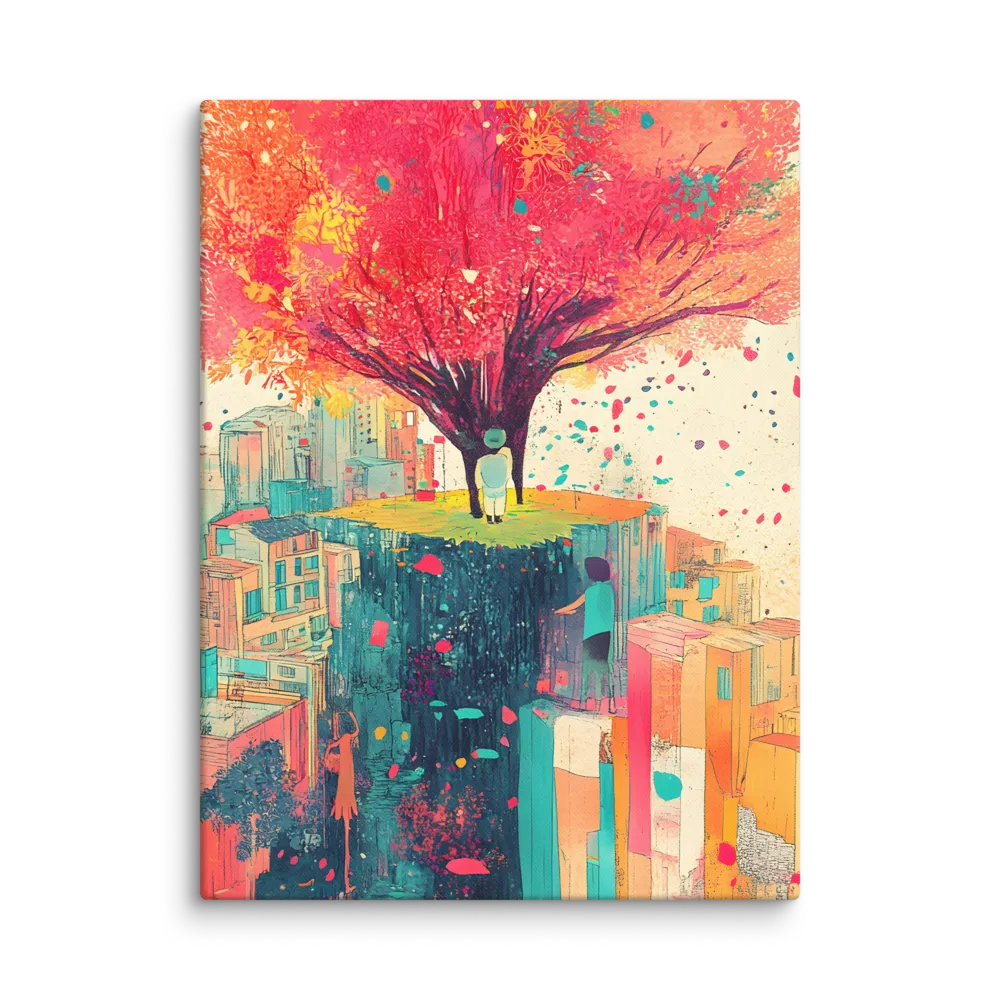 Whispers of Urban Dreams | Canvas | 18″×24″