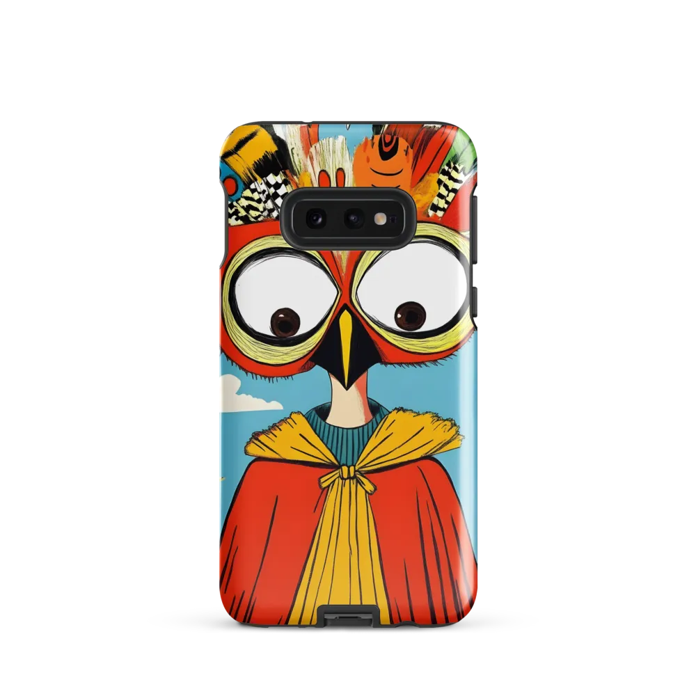 A Whimsical Encounter: The Owl-Human Fusion