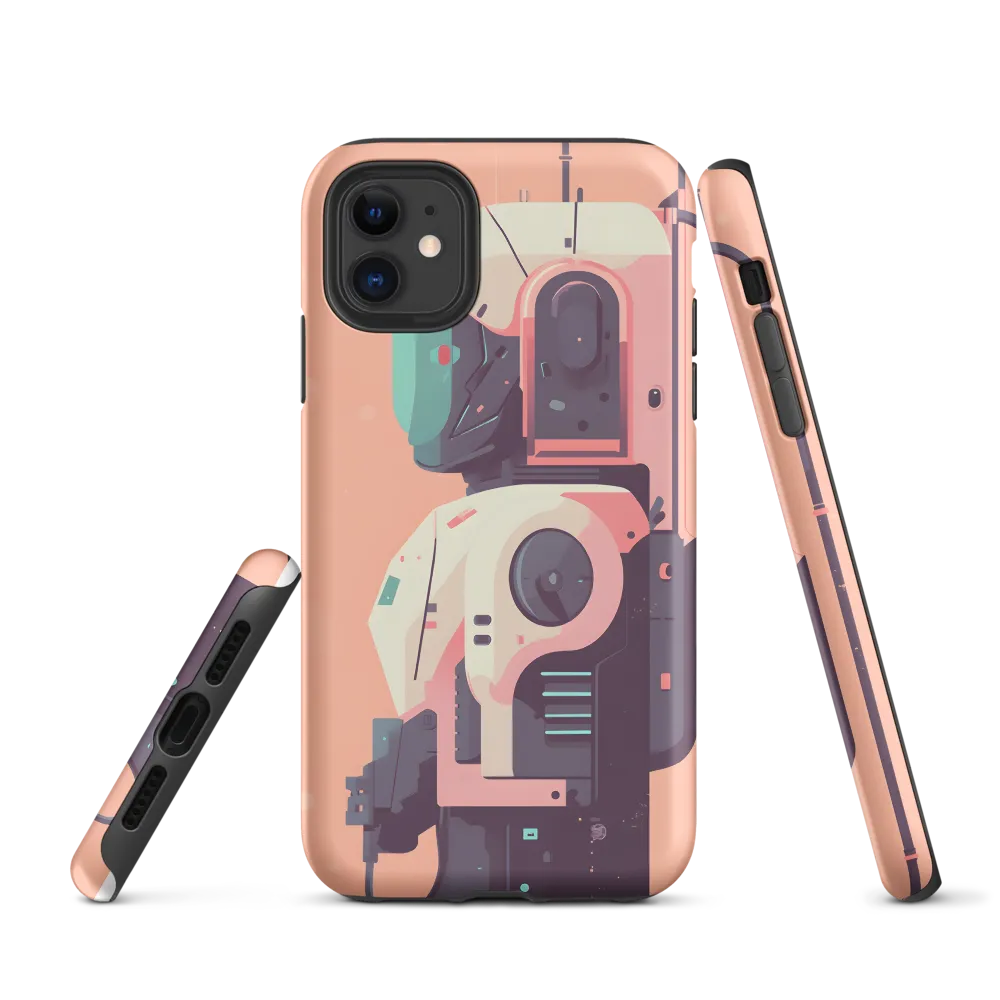 Futuristic Astronaut Bot | Phone Case |  11 | Tough Case | Matte