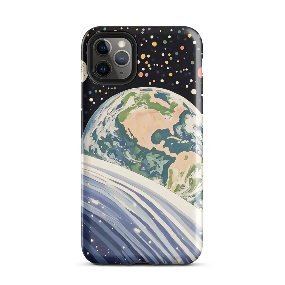 Celestial View: A Surreal Journey Through Space | Phone Case |  11 Pro Max | Tough Case | Glossy