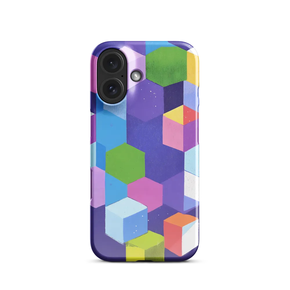 Geometric Harmony | Phone Case |  16 | Snap Case | Glossy