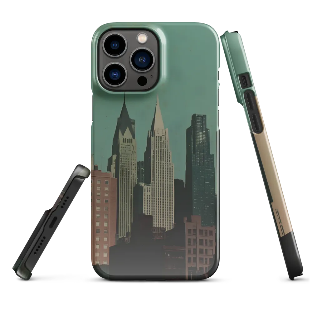 Urban Nostalgia: A Retro Cityscape
