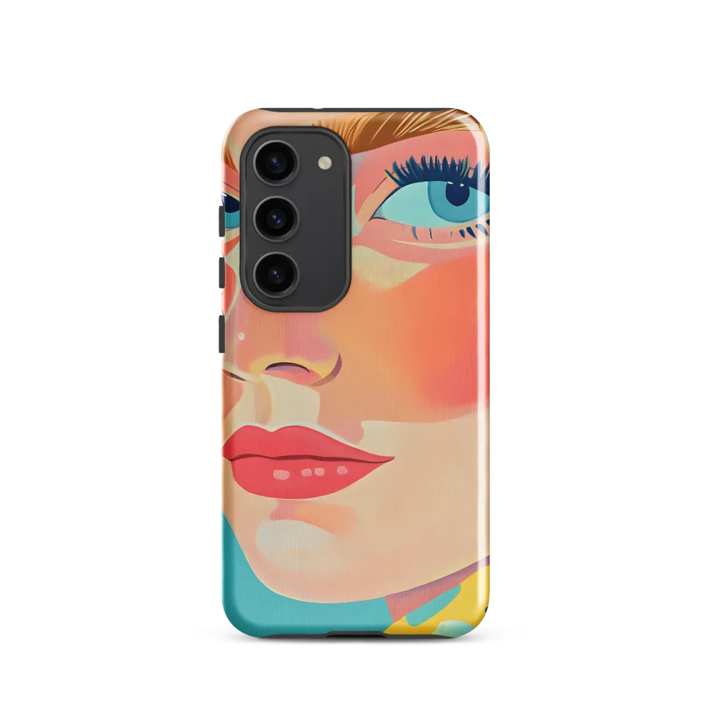 Vibrant Elegance: A Pop Art Portrait