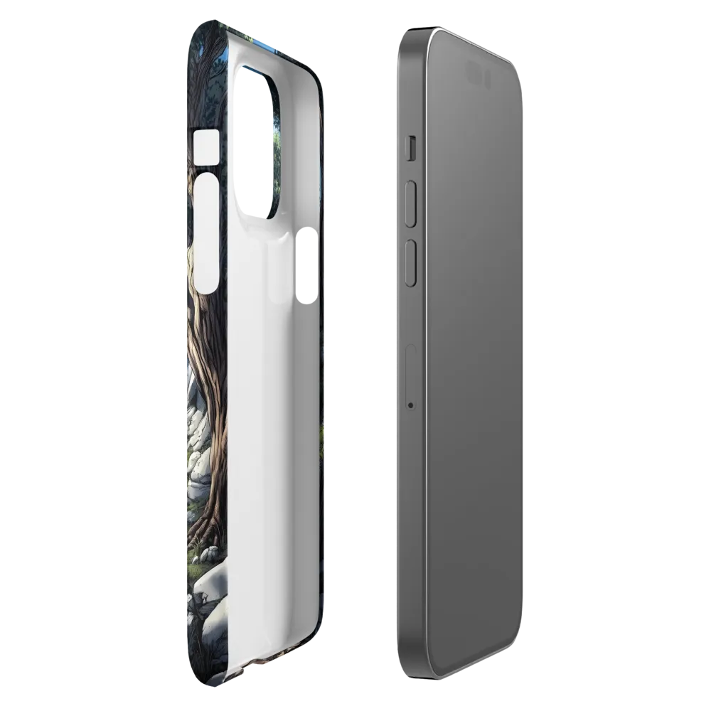 Journey Through Tranquility | Phone Case |  14 Pro Max | Snap Case | Matte