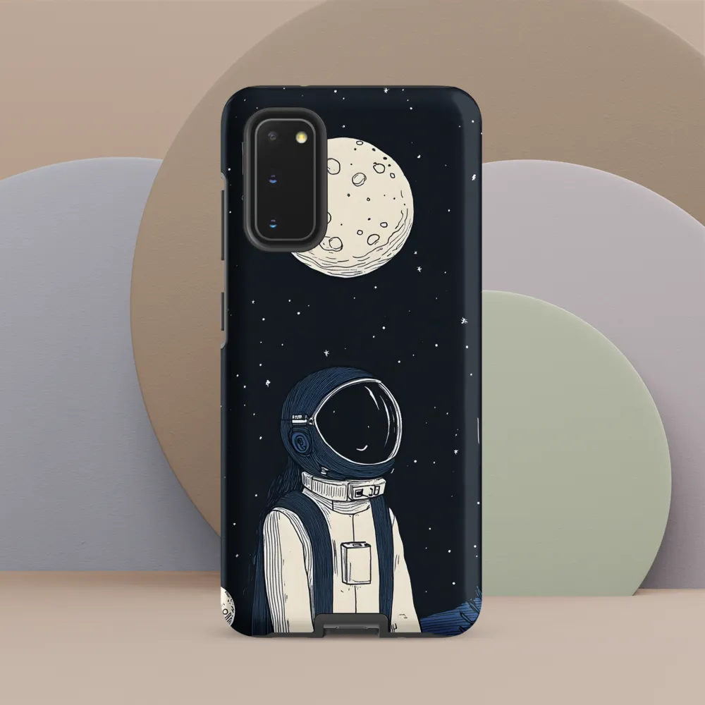 Gazing at the Cosmos | Phone Case |  S20 | Tough Case | Matte