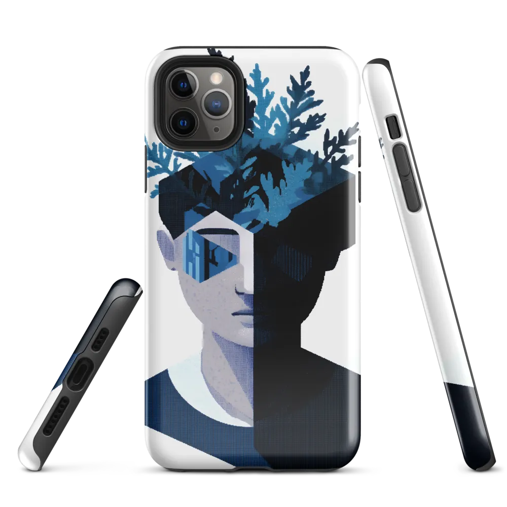 Nature's Reflection in a Surreal Portrait | Phone Case |  11 Pro Max | Tough Case | Glossy