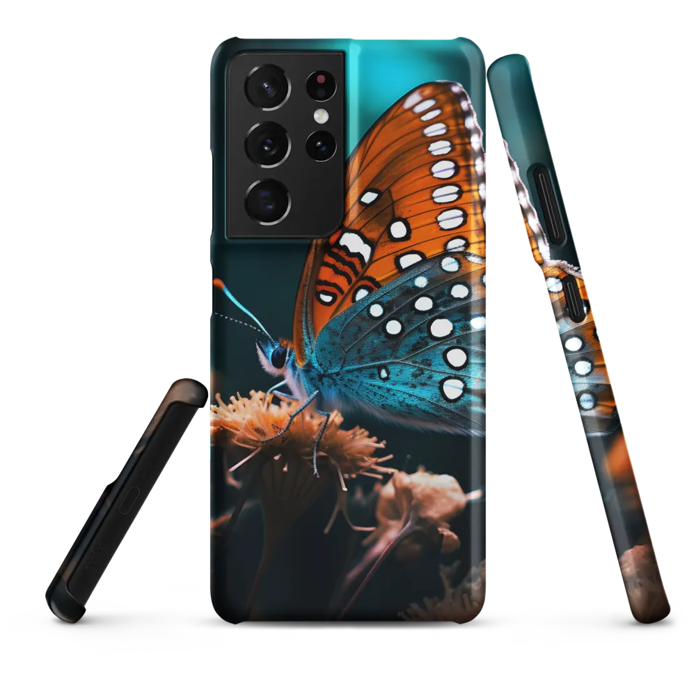 Whispers of Color: The Butterfly's Embrace