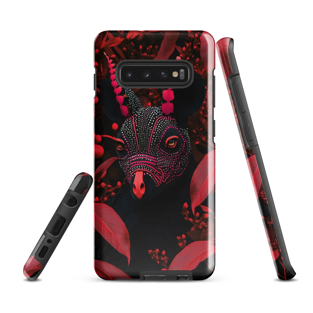 Mystique in Red | Phone Case |  S10 Plus | Tough Case | Glossy