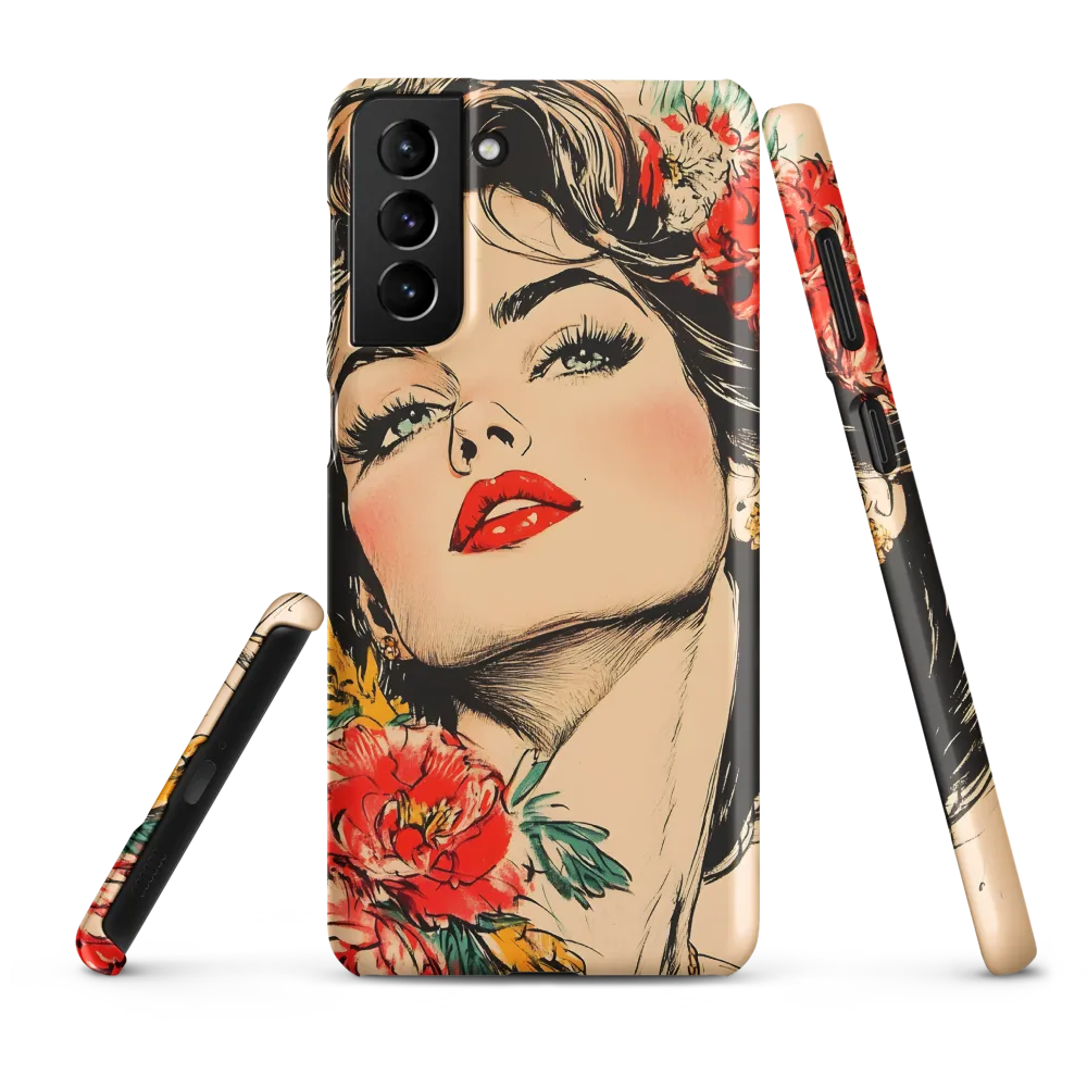 Radiance in Red: A Portrait of Elegance