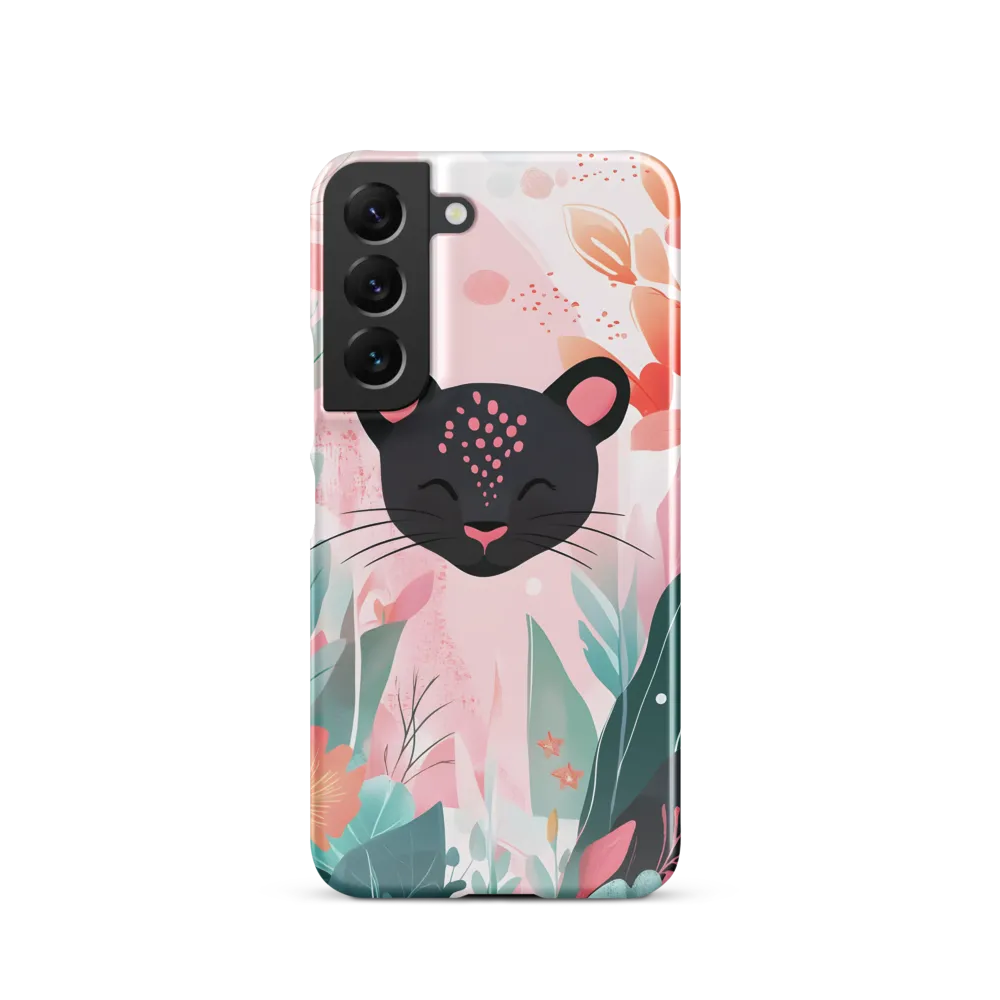 Whimsical Panther in Bloom