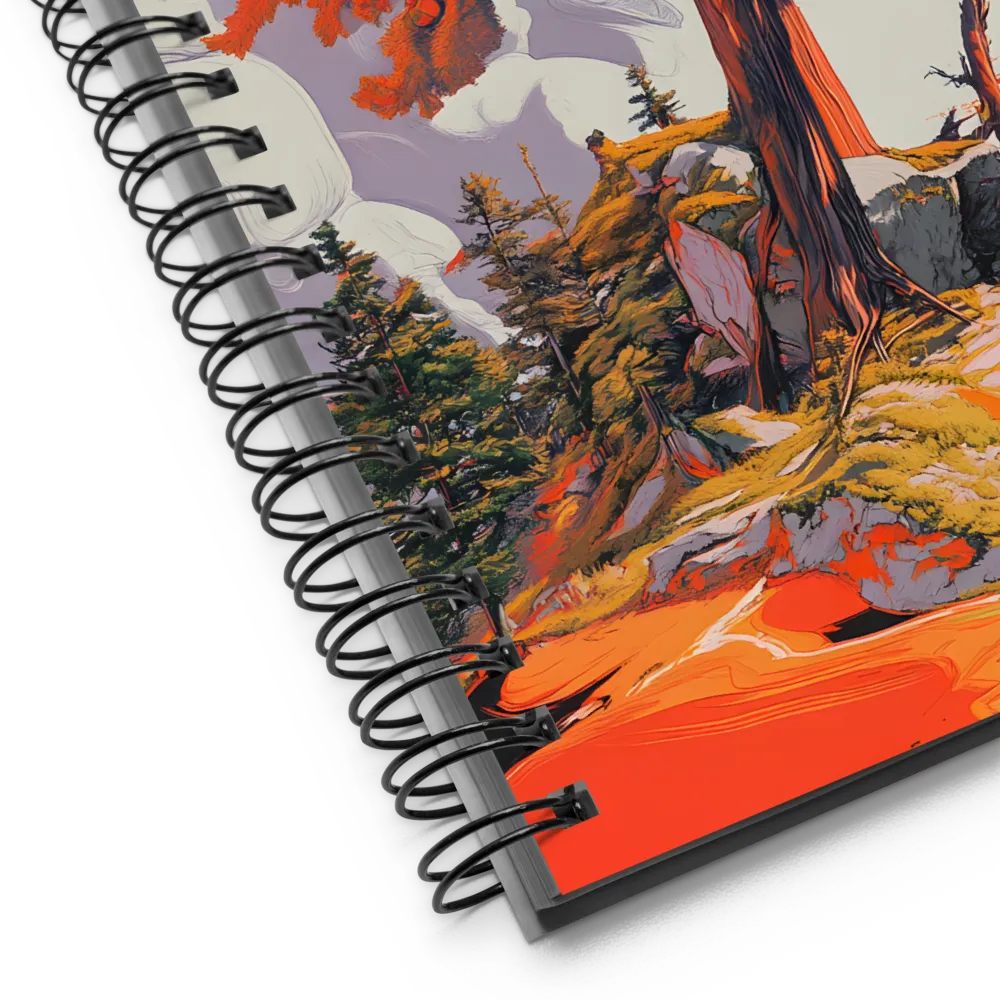 Embers of Autumn | Spiral Notebook